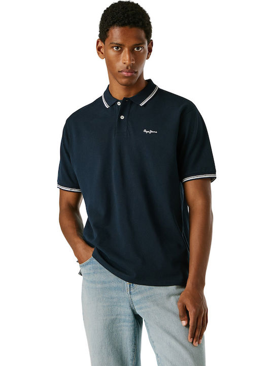 Pepe Jeans Polo Мъжка Тениска Dulwich Синя