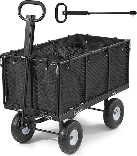 Metallic Garden Cart with Maximum Load Capacity 544kg
