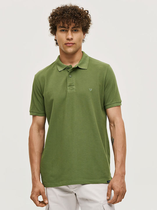 Brokers Jeans Polo Μπλούζα Πράσινη