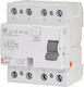 ETI Four-Pole Rail Switch 25A