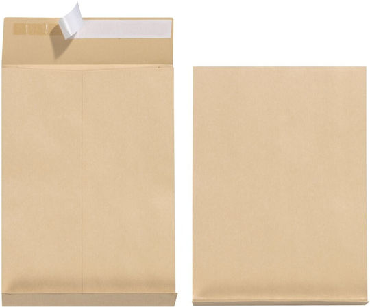 Herlitz Set Versandumschläge Katalog-Umschlag mit Abziehen und versiegeln 5 Stück 250x353cm Braune