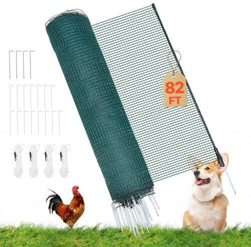 Vevor Green Wire Fencing 0.9x25m