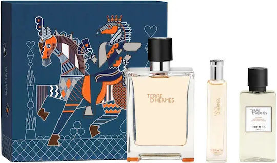 Set Cadou Hermès Terre D’hermès Eau De Toilette Pentru Bărbați