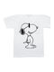 Παιδικό T-shirt Λευκό Snoopy