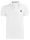 Kids Polo Short-Sleeved Bianco Giallo