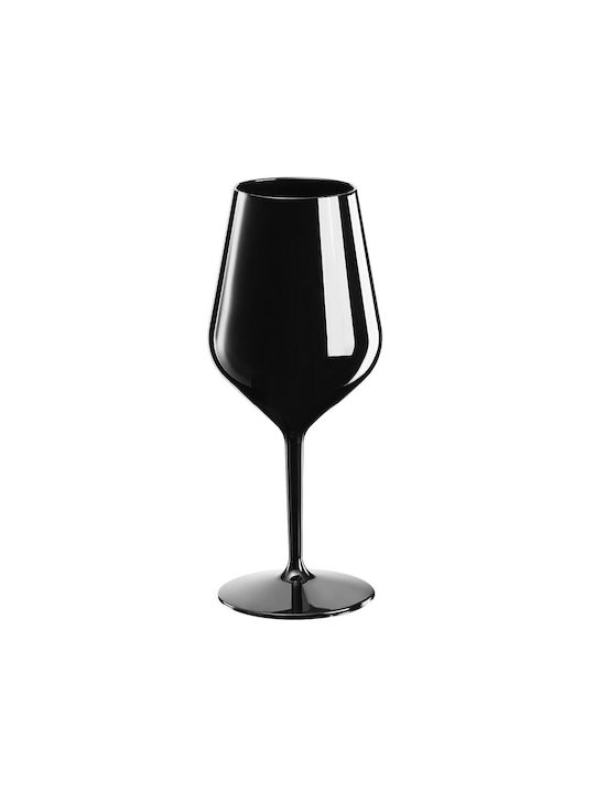 Goldplast Ποτήρι από Πλαστικό σε Μαύρο Χρώμα 470ml