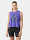 Women's Sleeveless Top Purple