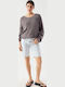 Women's Cotton Brown Sweater
