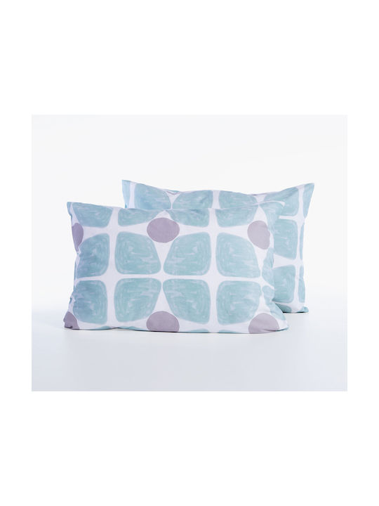 Nef-Nef Homeware Casual Coreo Pillowcase Blue 5...