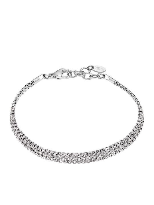 Lotus Watches Women's Silver Bracelet with Zircon