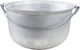 Aluminum Food Cauldron 7l Capacity Round Bottom Ext 8063