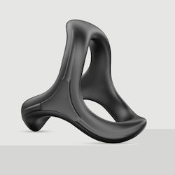 Трипъл Пръстен За Петел От Силикон Трипъл Еректор Hurricane Soft Silicone Cock Ring Черен Трипъл Пръстен За Петел От Силикон Трипъл Еректор Hurricane Soft Silicone Cock Ring Черен