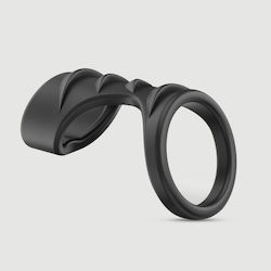 Inele Pentru Penis Silicon Acoperire Penis Inel Pentru Penis Silicon Riplat Negru