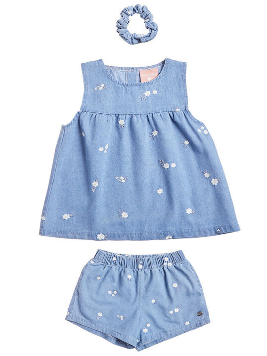 Kids Clothing Set with Shorts Summer 2 Pieces Blue