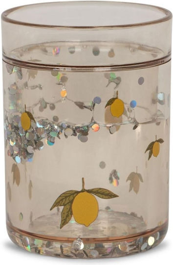 Konges Slojd Toddler Cup Made of Yellow Plastic