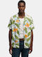 Hawaiian Print Short Sleeve Shirt Floral Hawaiian Print