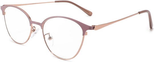 Martinez Carmina Reading Glasses +2.50 in Pink Colour