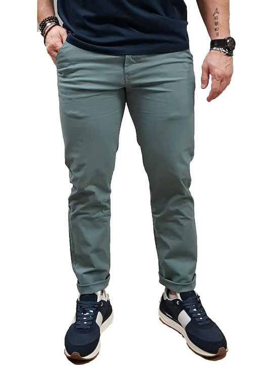 Rebase Trousers in Slim Fit Mist Green