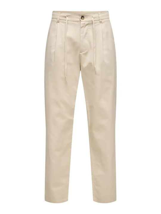 Only & Sons Παντελόνι Chino σε Tapered Γραμμή S...