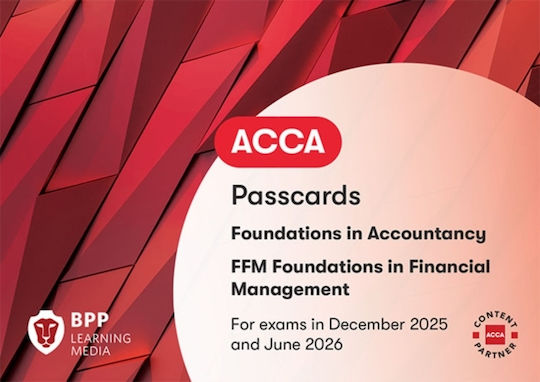 Fia Foundations In Financial Management Ffm - Bpp Learning Media - Spiral Bound