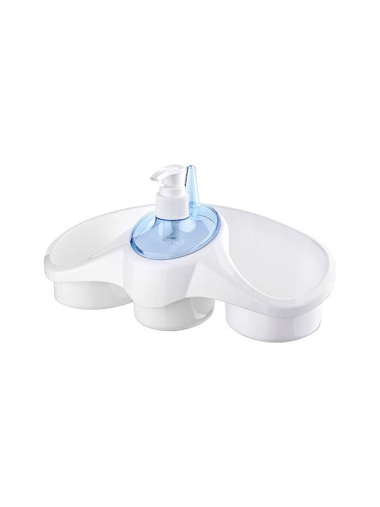 Raki Dozator De Bucătărie Din Plastic Cu Suport Pentru Burete