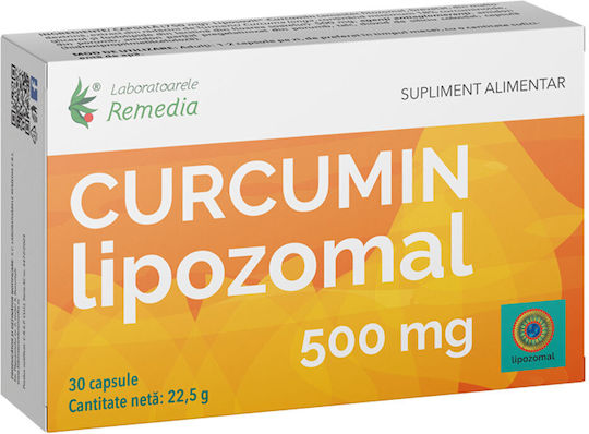 Remedia Curcumină Liposomală 500mg 30 capsule Original