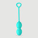 Κολπική Μπάλα Σιλικόνης Sexopolis Wellness 76 G Silicone Double Kegel Ball Πράσινη
