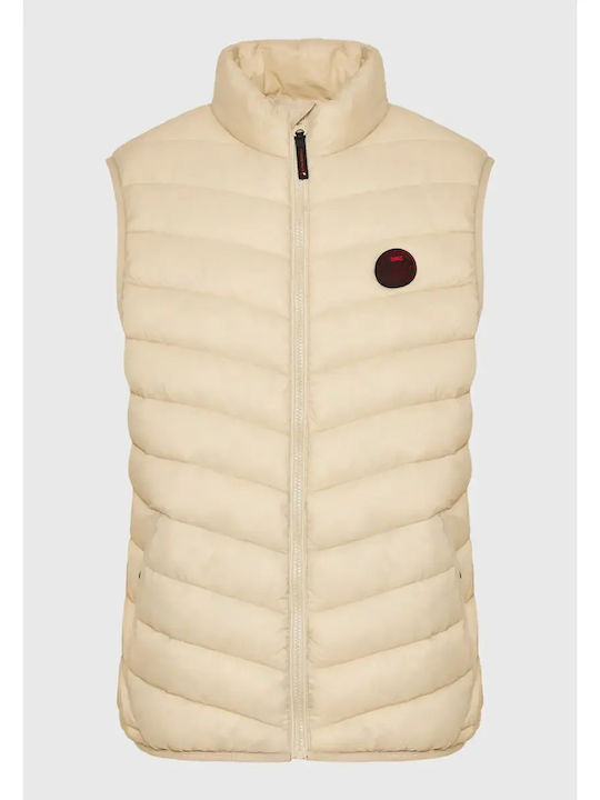 Funky Buddha Fbm Μπουφάν Puffer Beige