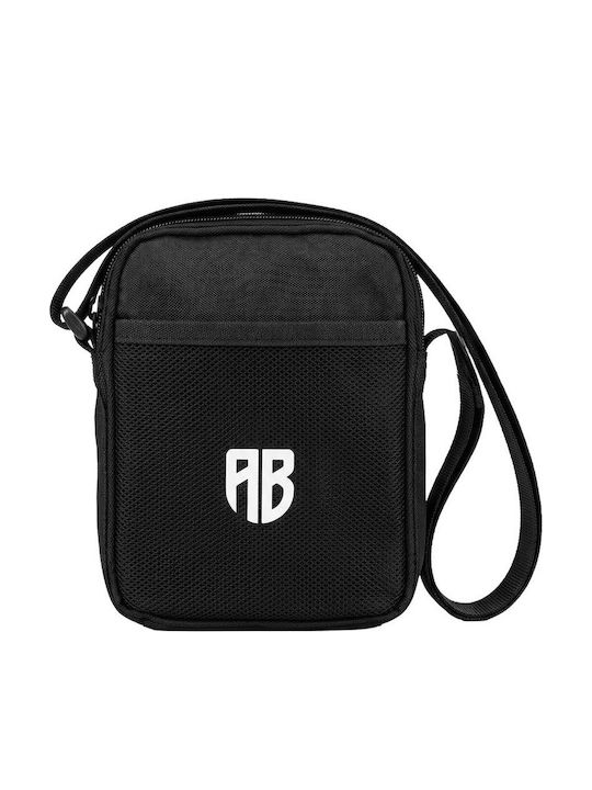 AntetokounBros Herren Tasche Schulter / Crossbody Schwarz