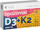 Remedia Liposomal D3 2000 UI + K2 75 Mcg Vitamina pentru Sănătatea Oaselor Original 30 capsule