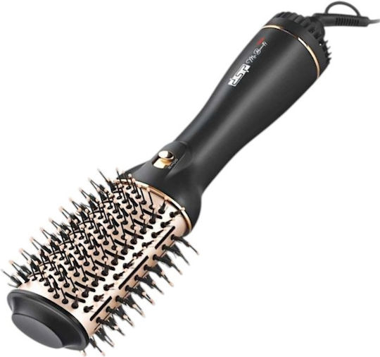 DSP Electric Hair Brush with Air for Hair Straightening 1200W Black