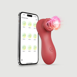 Αναρροφητής Κλειτορίδας Application Ultimate Sucker Clitoral Suction Stimulator Application Control Κόκκινος