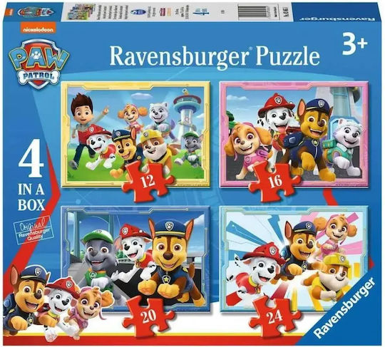 Puzzle Pentru Copii 4 1 12 24 Piese Ravensburger