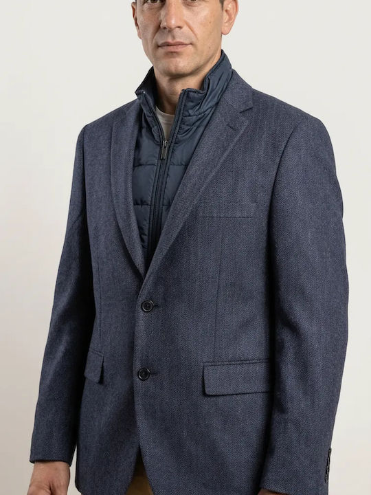 Freeman Clothing Men’s Suit Jacket Blue