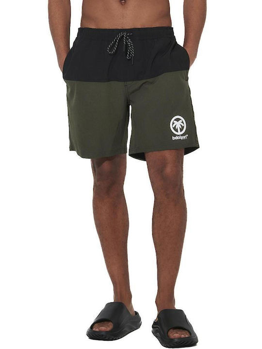 Body Action Men's Swimwear Bermuda Khaki