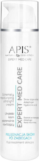Apis Natural Cosmetics Cremă Hidratantă și Anti-îmbătrânire de Față Împotriva Roșeții cu Acid Hialuronic și Colagen 200ml