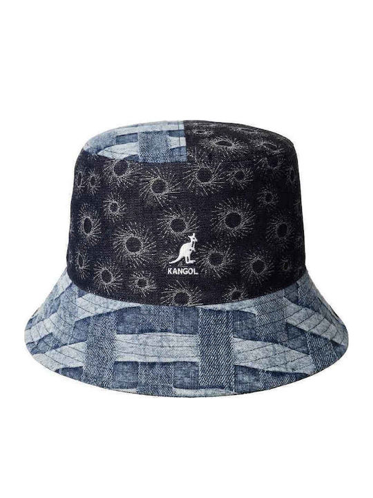 Kangol Υφασμάτινo Ανδρικό Καπέλο Στυλ Bucket Μπλε
