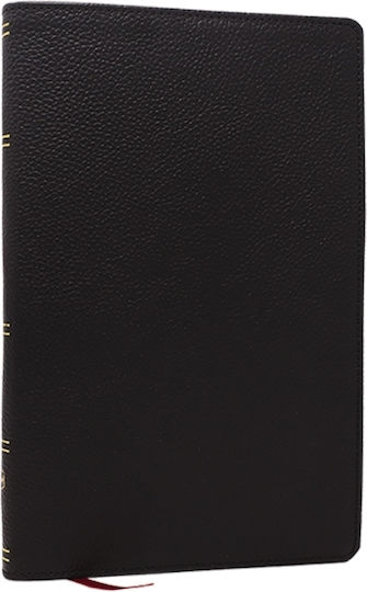 Nkjv, Personal Size New Testament, Black Genuine Leather, Red Letter, Comfort Print - Thomas Nelson Publishers - Leather / Fine Binding