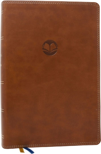 Enduring Word Study Bible: Pastoral Commentary From Every Chapter Of The Bible (nkjv, Brown Leathersoft, Red Letter, Comfort Print, Thumb Indexed) - Thomas Nelson Publishers - Leather / Fine Binding