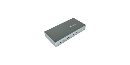 Kabelmeister Thunderbolt 4 / USB-A / USB-C Dockingstationen mit Grau (SO-18039)