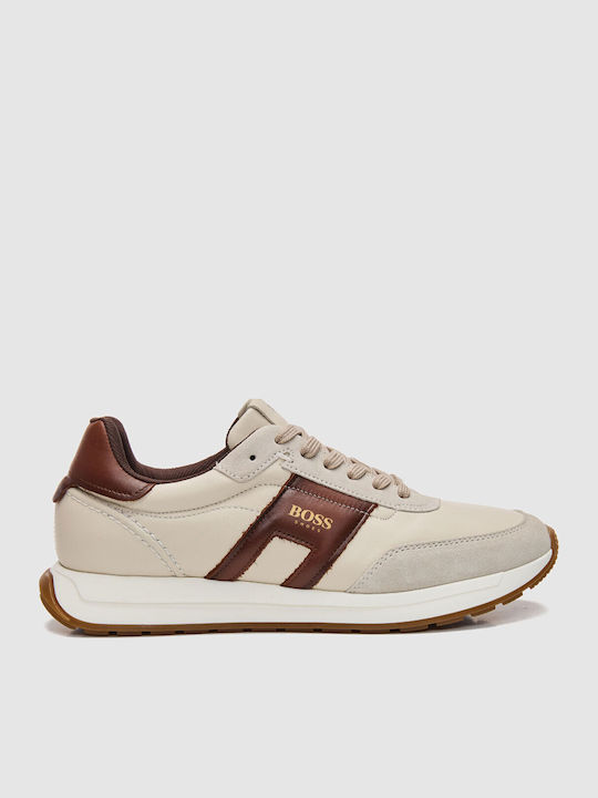 Boss Shoes Adidași Pentru Bărbați Off Whi