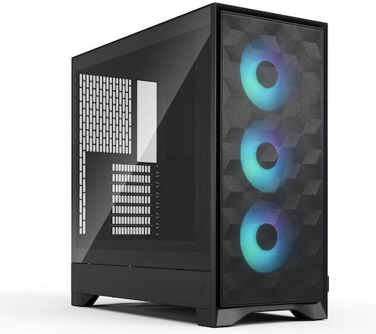 Fractal Design Pop 2 Air Gaming Midi Tower Κουτί Υπολογιστή με Πλαϊνό Παράθυρο Μαύρο