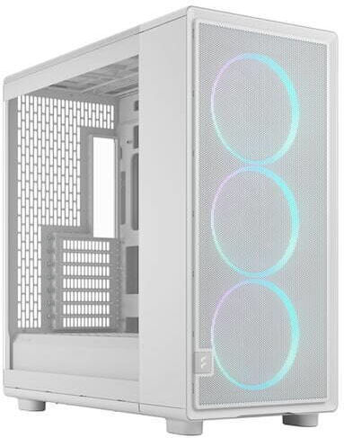 Fractal Design Epoch XL Gaming Full Tower Κουτί Υπολογιστή με Πλαϊνό Παράθυρο και RGB Φωτισμό Λευκό