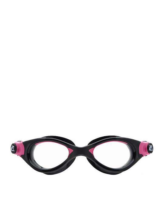 CressiSub Flash Swimming Goggles For Adults With Anti-Glare Lenses Black