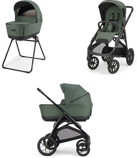 Inglesina Aptica XT Duo Ρυθμιζόμενο Καρότσι 2 σε 1 Kατάλληλο για Nεογέννητο Taiga Green / Black 12.6kg
