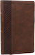 Nkjv, Personal Size New Testament, Brown Leathersoft, Red Letter, Comfort Print - Thomas Nelson Publishers - Leather / Fine Binding