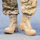 Haix Militär-/Kampfstiefel Airpower P9 Desert Gtx 100 % wasserdichte Lederbeige