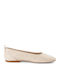Damen Ballerinas in Ecru