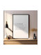Quote Poster Courage Aristotle Pq144 50cm X 70cm Frame Natural Wood Beige