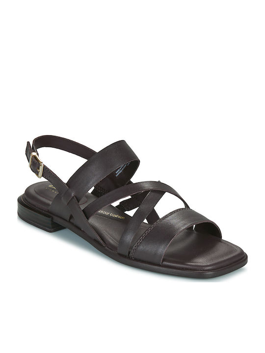 Ariany Strap Sandale Damă Maro